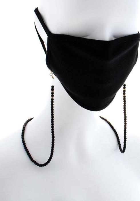 HOT TRENDY MULTI PEARL BEADED MASK LANYARD GLASSES CHAIN