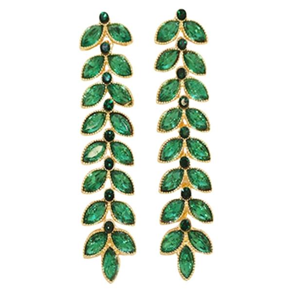PETAL ELEGANT RHINESTONE EARRING