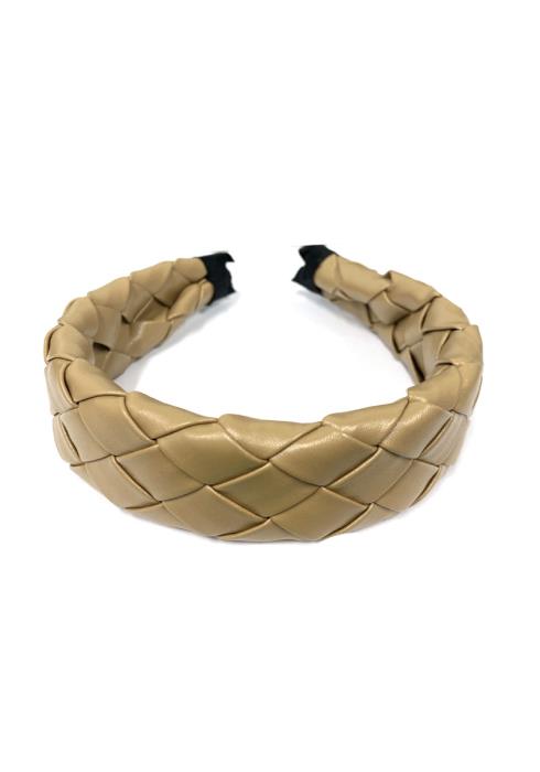 FASHION PU WOVEN HEADBAND