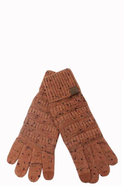 CC confetti touch screen compatible CC gloves