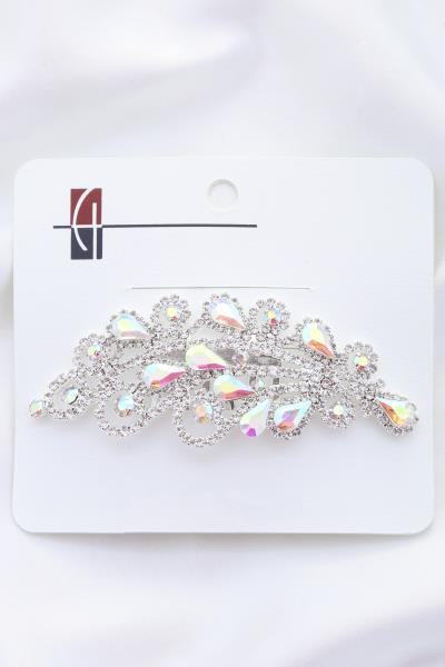 TEARDROP RHINESTONE HAIR COMB