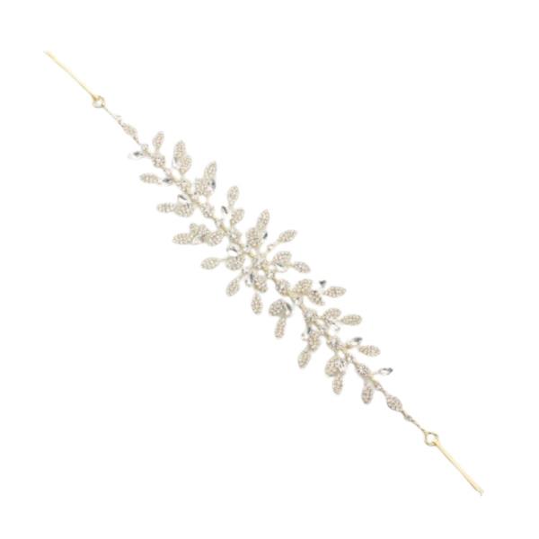 RHINESTONE BRIDAL HEADBAND HAIR PIN