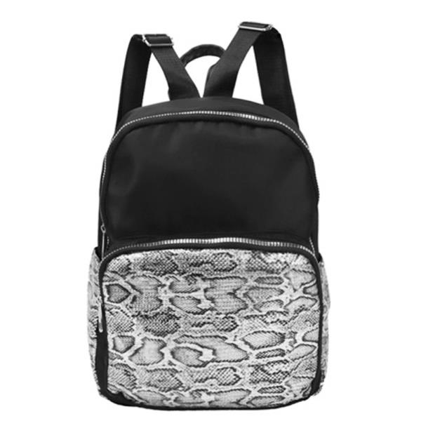 ANIMAL SNAKE PRINT BACKPACK