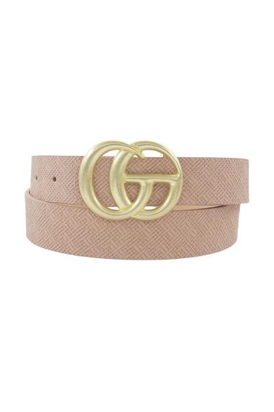 WEAVE FABRIC BUCKLE BELT