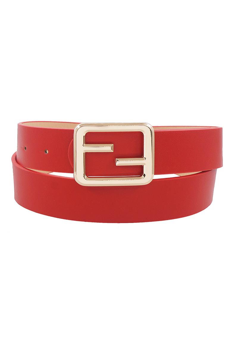 STYLISH DANDY SQUARE BUCKLE BELT