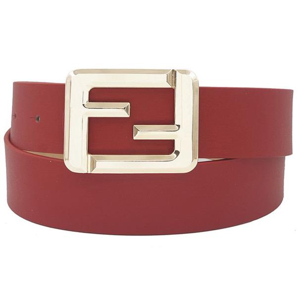 FASHION SQUARE LETTER BUCKLE BELT