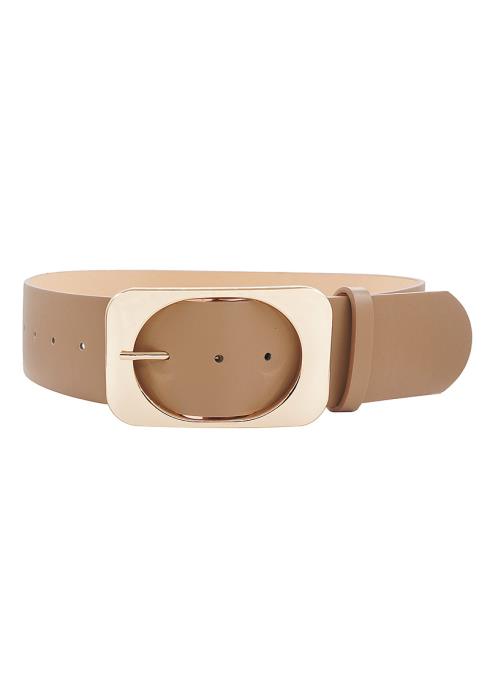 FASHION CHIC LARGE BUCKLE WITH THICK BELT