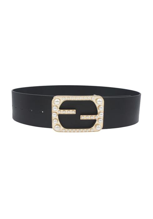 PEARL BUCKLE BELT