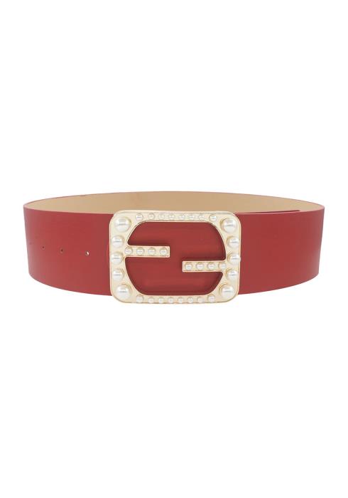 PEARL BUCKLE BELT