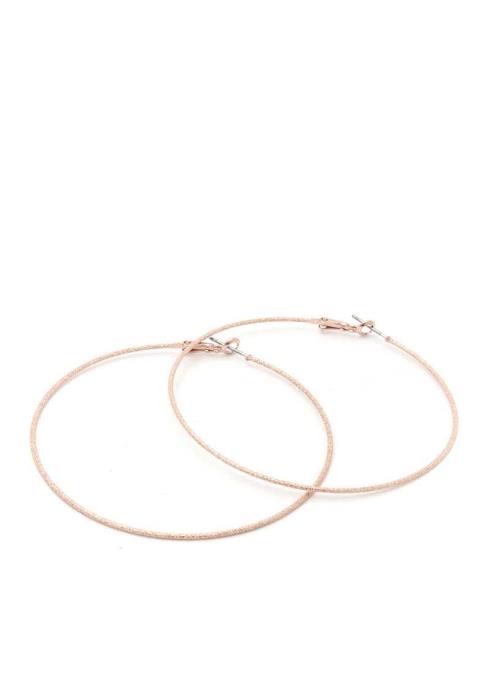 SODAJO METAL HOOP EARRING