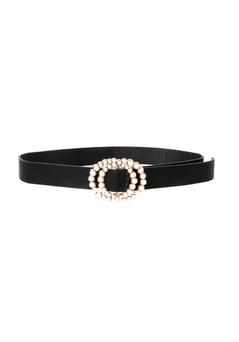 PEARL DOUBLE O RING BELT