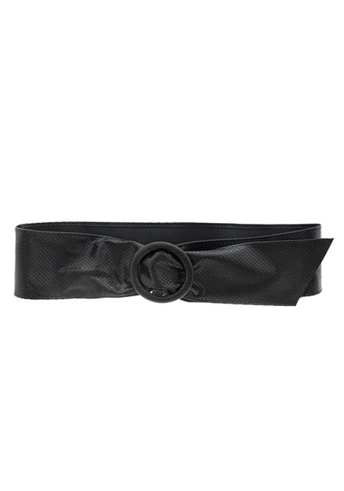 STYLISH SNAKE TEXTURE RING BELT