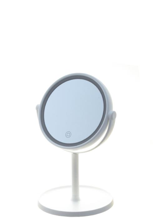 ROUND MIRROR WITH TOUCH LIGHT CONTROL