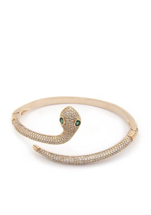 SNAKE RHINESTONE BRACELET