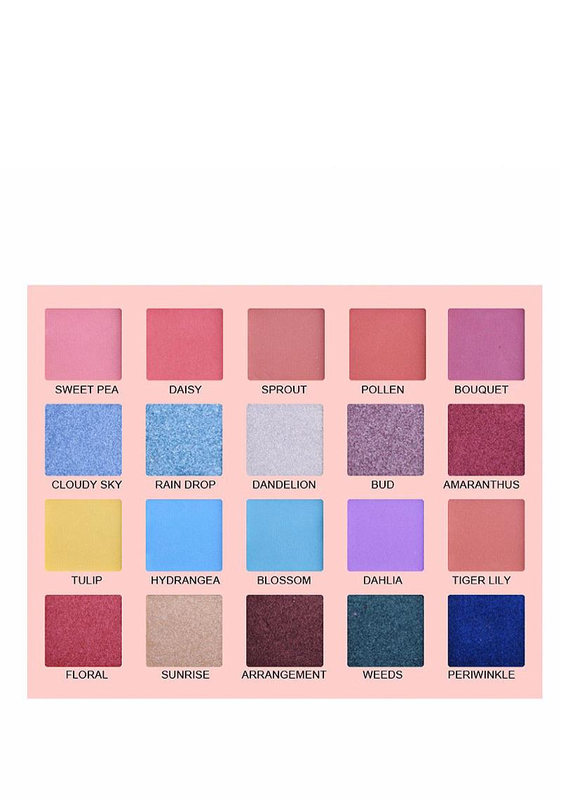 PROLUX PERFECT BLOOM 20 COLOR EYESHADOW PALETTE