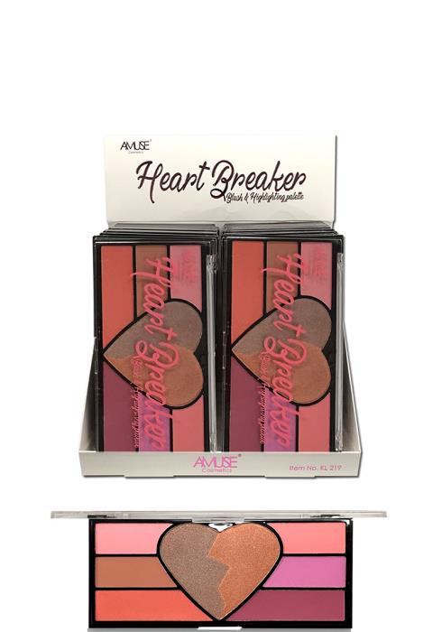 HEART-BREAKER BLUSH & BRONZER PALETTE