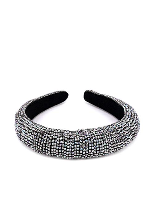 MULTI EMBEDDED RHINESTONE CHIC HEADBAND