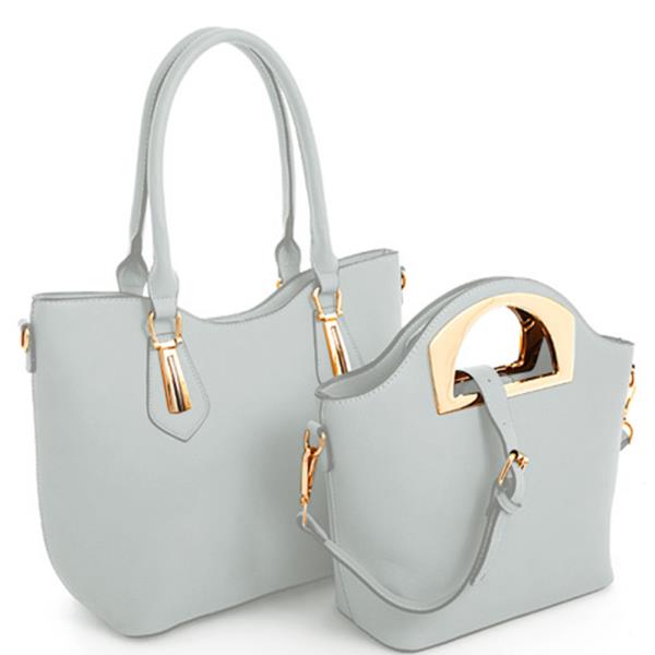 2IN1 CHIC SATCHEL W HANDLE CROSSBODY BAG