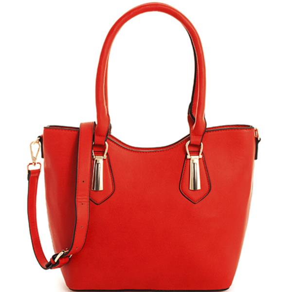 2IN1 CHIC SATCHEL W HANDLE CROSSBODY BAG