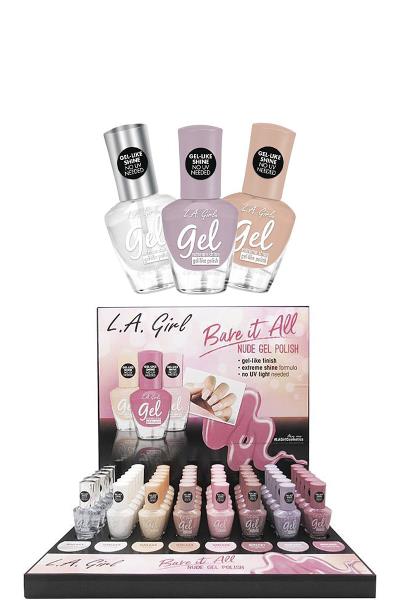L.A. GIRL GEL NUDE NAIL POLISH SET