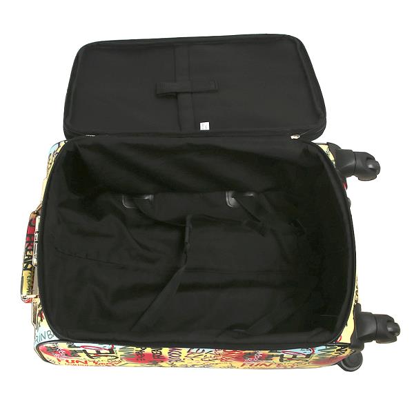 2IN1 GRAFFITI PRINT TRAVEL LUGGAGE SET