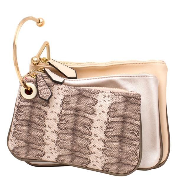 3IN1 HAND CLUTCH ZIPPER BAG