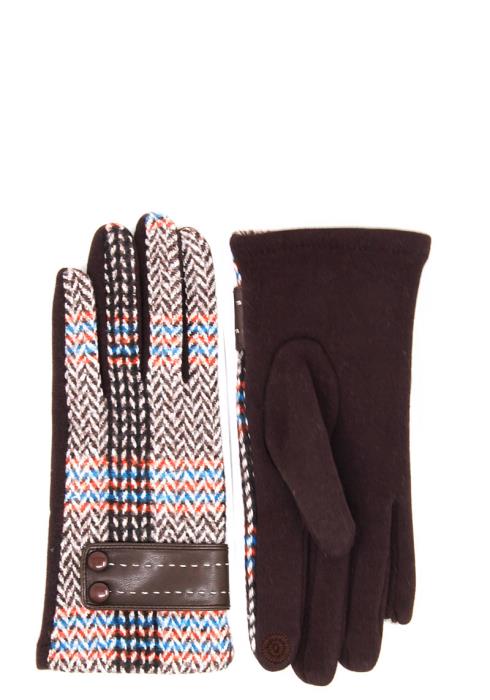 PLAID FASHION CHECK SMART GLOVES