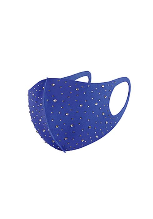 FASHION MULTI RHINESTONE DOTTY FACE MASK