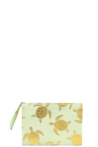 FOIL TURTLE POUCH