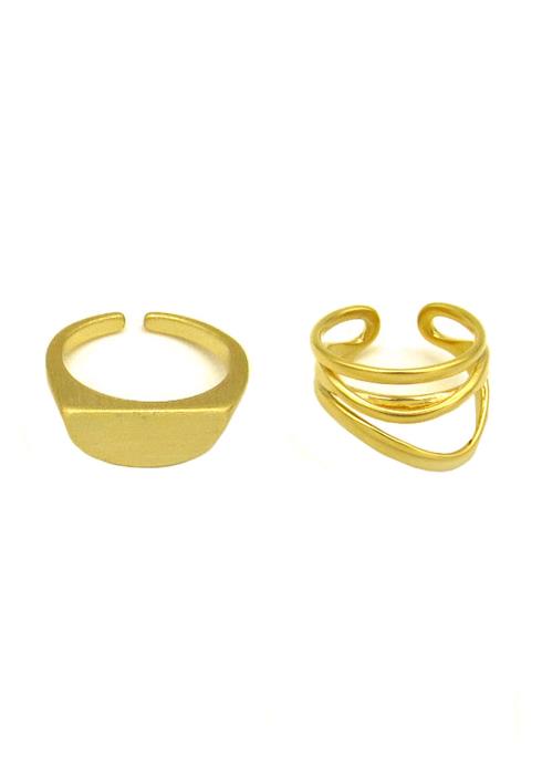 METAL RING 2 PC SET