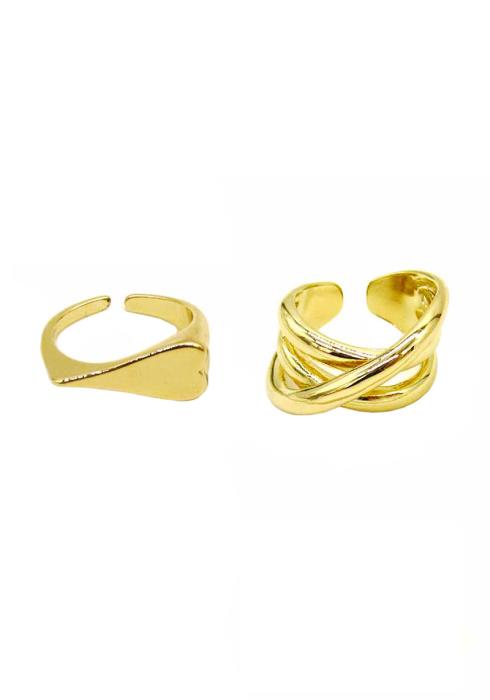 METAL RING 2 PC SET