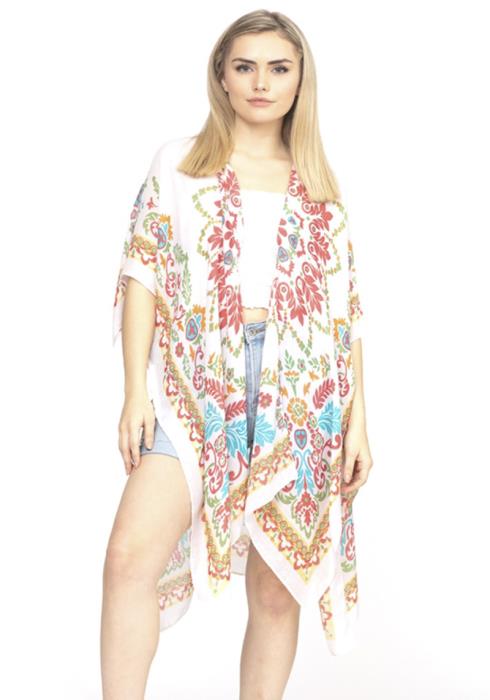 BOHEMIAN PRINT KIMONO