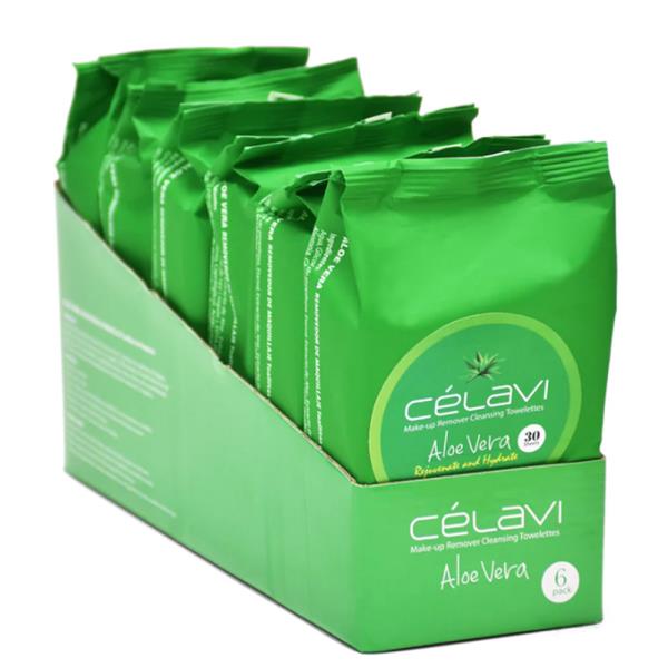 6 PACKS MAKEUP REMOVER CLEANSING WIPES REMOVING TOWELETTES