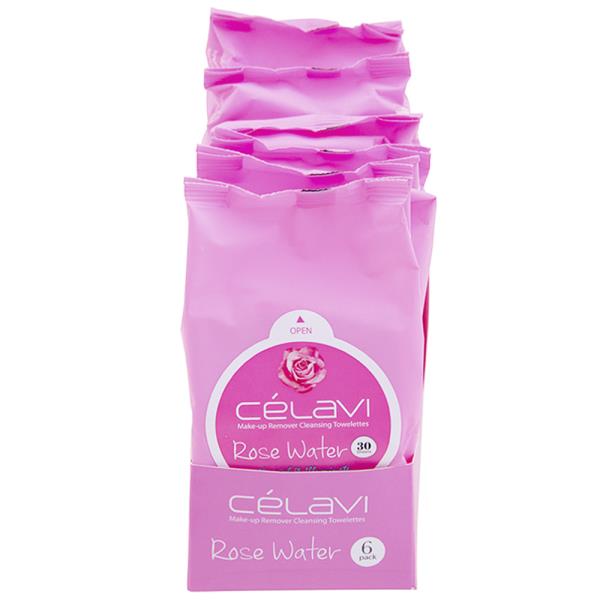 6 PACKS MAKEUP REMOVER CLEANSING WIPES REMOVING TOWELETTES