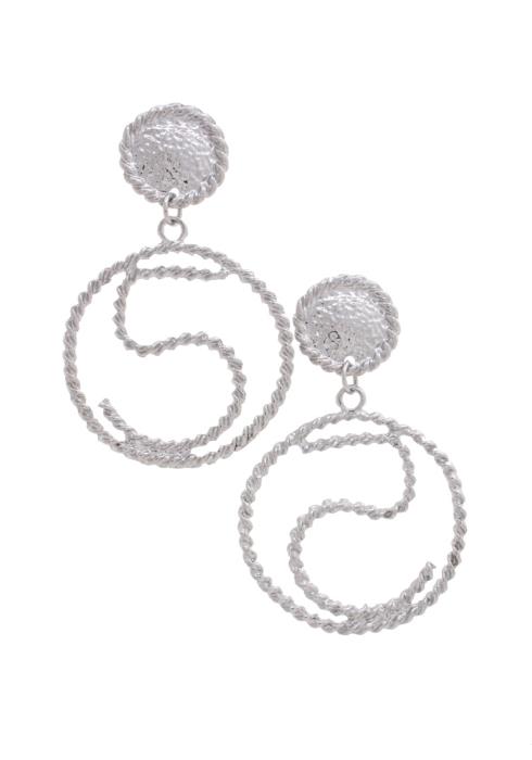 SODAJO TWISTED NUMBER 5 DANGLE EARRING