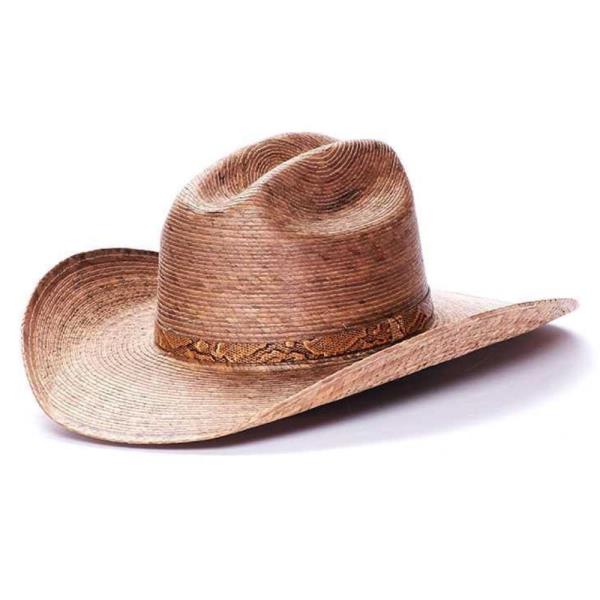 PALM LEAF WESTERN COWBOY HAT