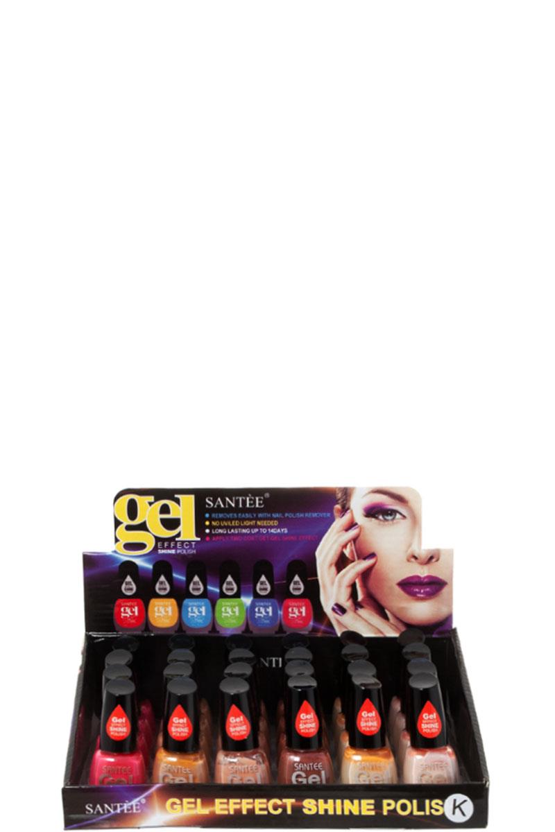 GEL EFFECT NAIL POLISH 24 PC
