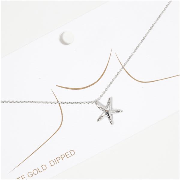 GOLD DIPPED STARFISH NECKLACE