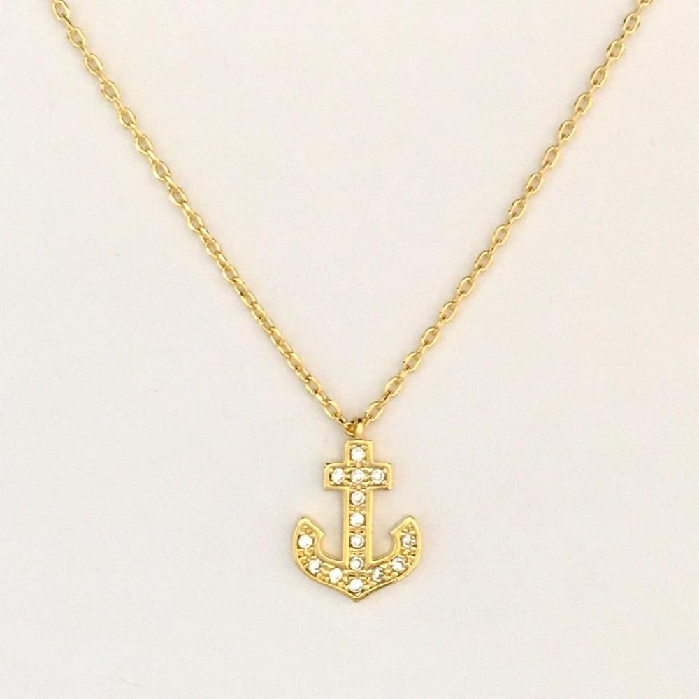 ANCHOR CHARM NECKLACE