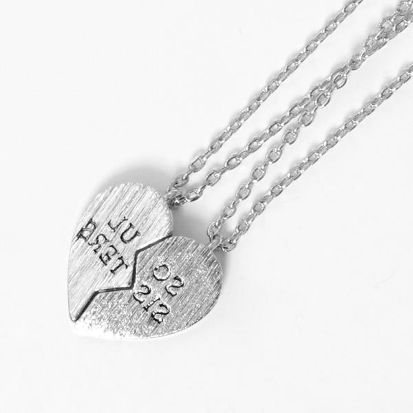 BEST FRIENDS BREAK APART CHARM NECKLACE