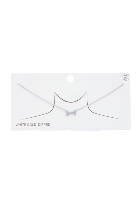 DOG BONE CHARM NECKLACE
