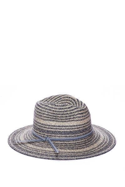 PANAMA FEDORA HAT WITH TWO TONE COLOR