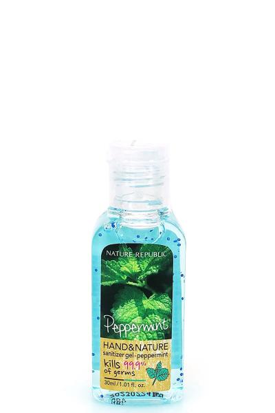 SMALL SIZE SANITIZER GEL PEPPERMINT