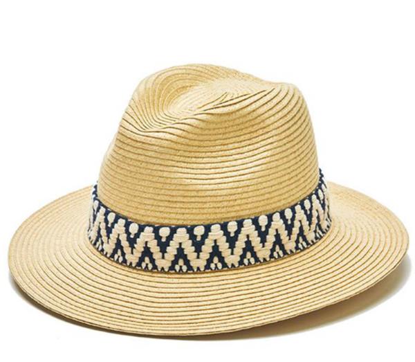 TRENDY CALASSIN PANAMA FEDORA HAT