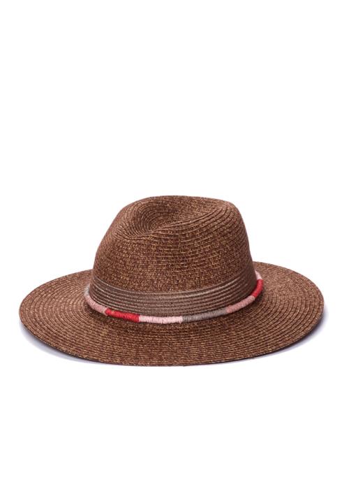 BUTTERFULY PANAMA FEDORA HAT