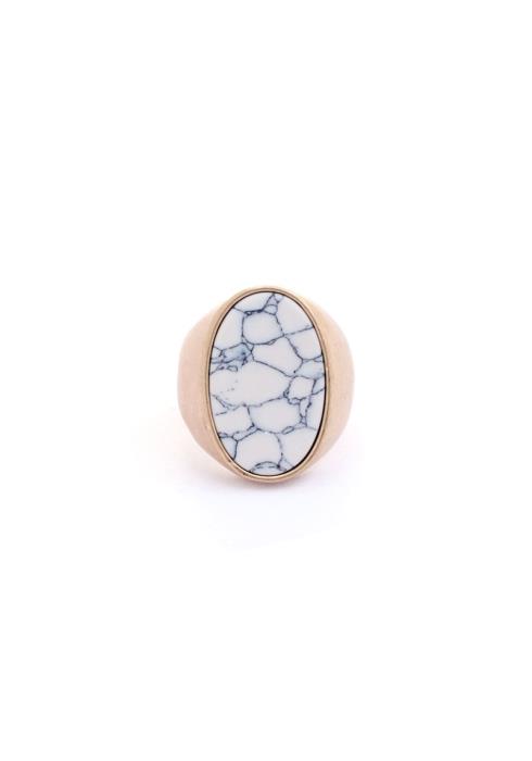 MARBLING STONE SINGLE RING