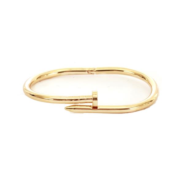 METAL NAIL BANGLE BRACELET