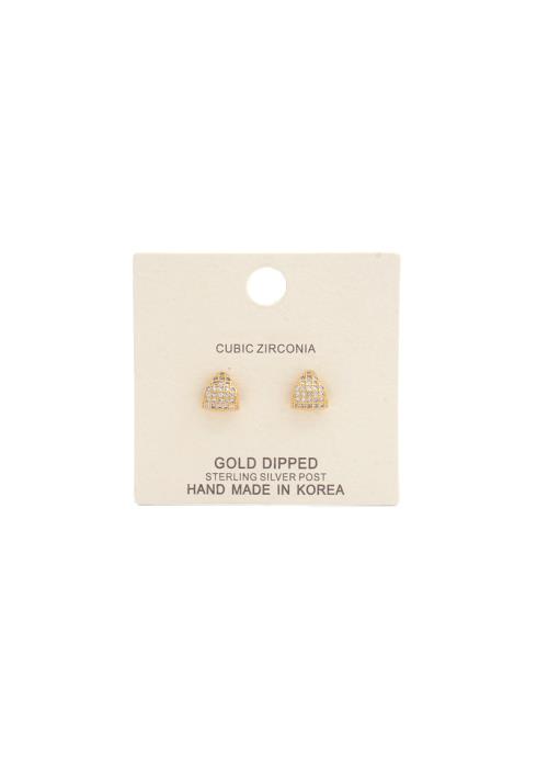 DAINTY CURVE TEARDROP EARRING