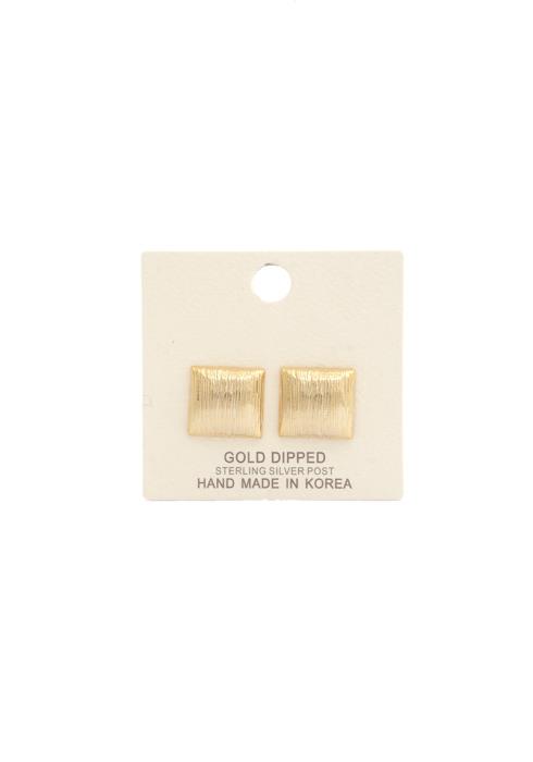 SQUARE METAL EARRING