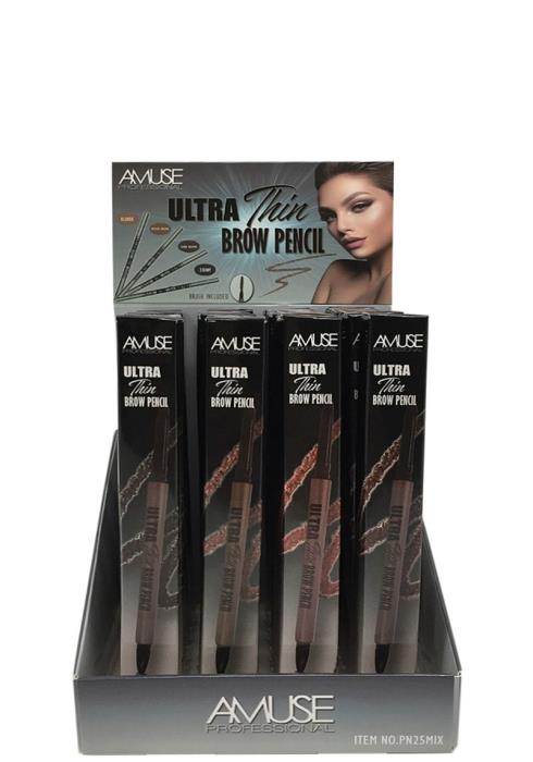 AMUSE ULTRA THIN BROW PENCIL 24 PCS.